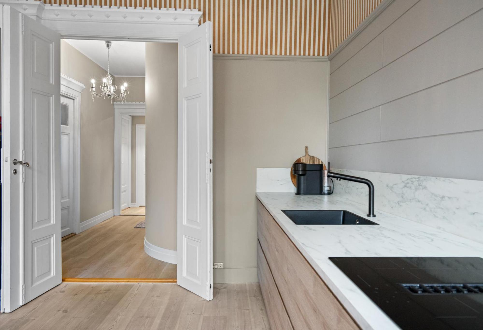Experience The Luxury Lifestyle 100M From Bryggen! Apartman Bergen Kültér fotó