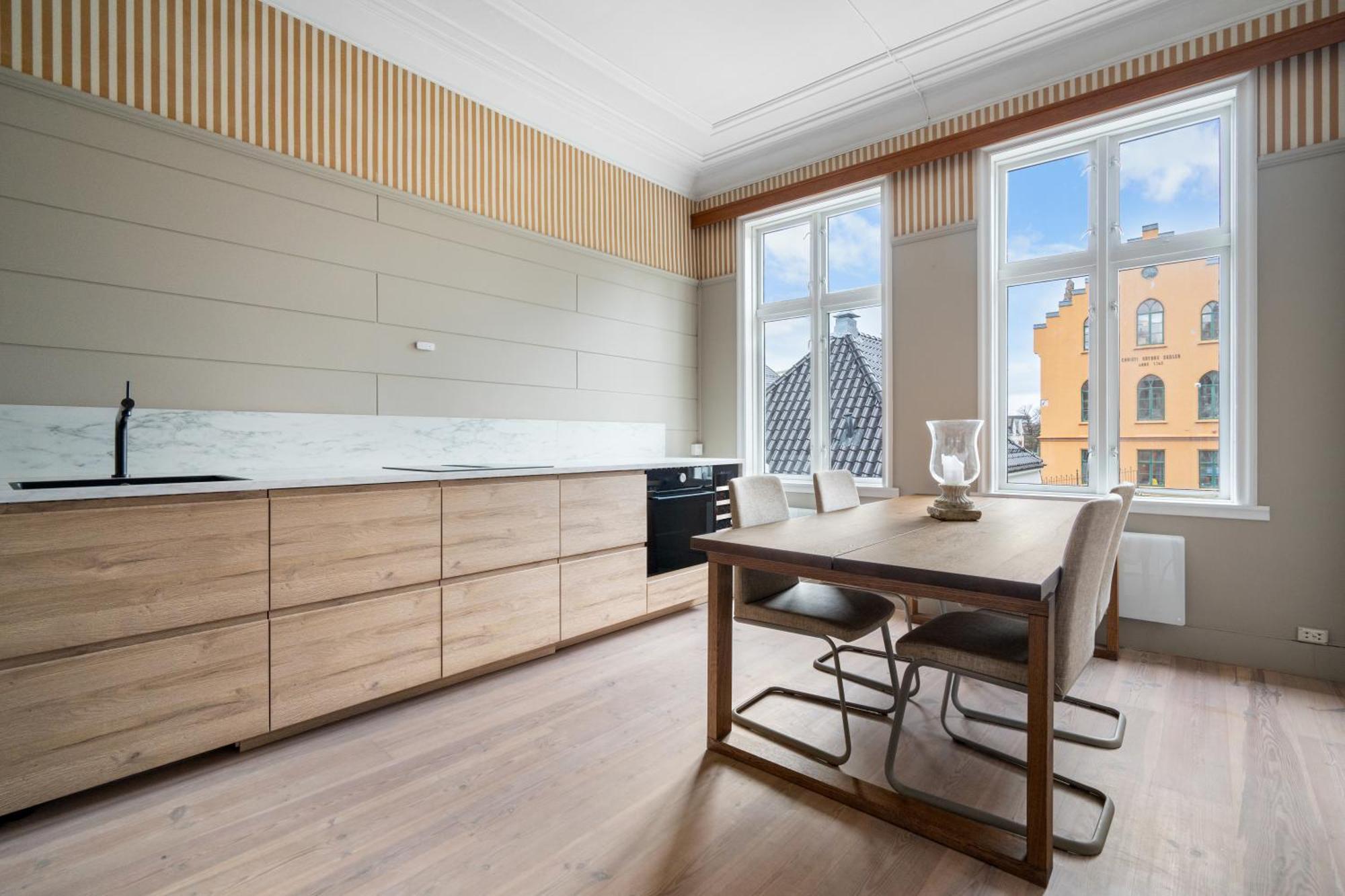 Experience The Luxury Lifestyle 100M From Bryggen! Apartman Bergen Kültér fotó